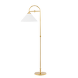 Mitzi Sang Aged Brass 15W x 64.5H Floor Lamp