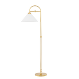 Mitzi Sang Aged Brass 15W x 64.5H Floor Lamp
