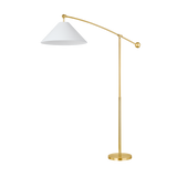 Mitzi BIRDIE AGED BRASS 18W x 43.25L x 57.5H Floor Lamp