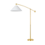 Mitzi BIRDIE AGED BRASS 18W x 43.25L x 57.5H Floor Lamp