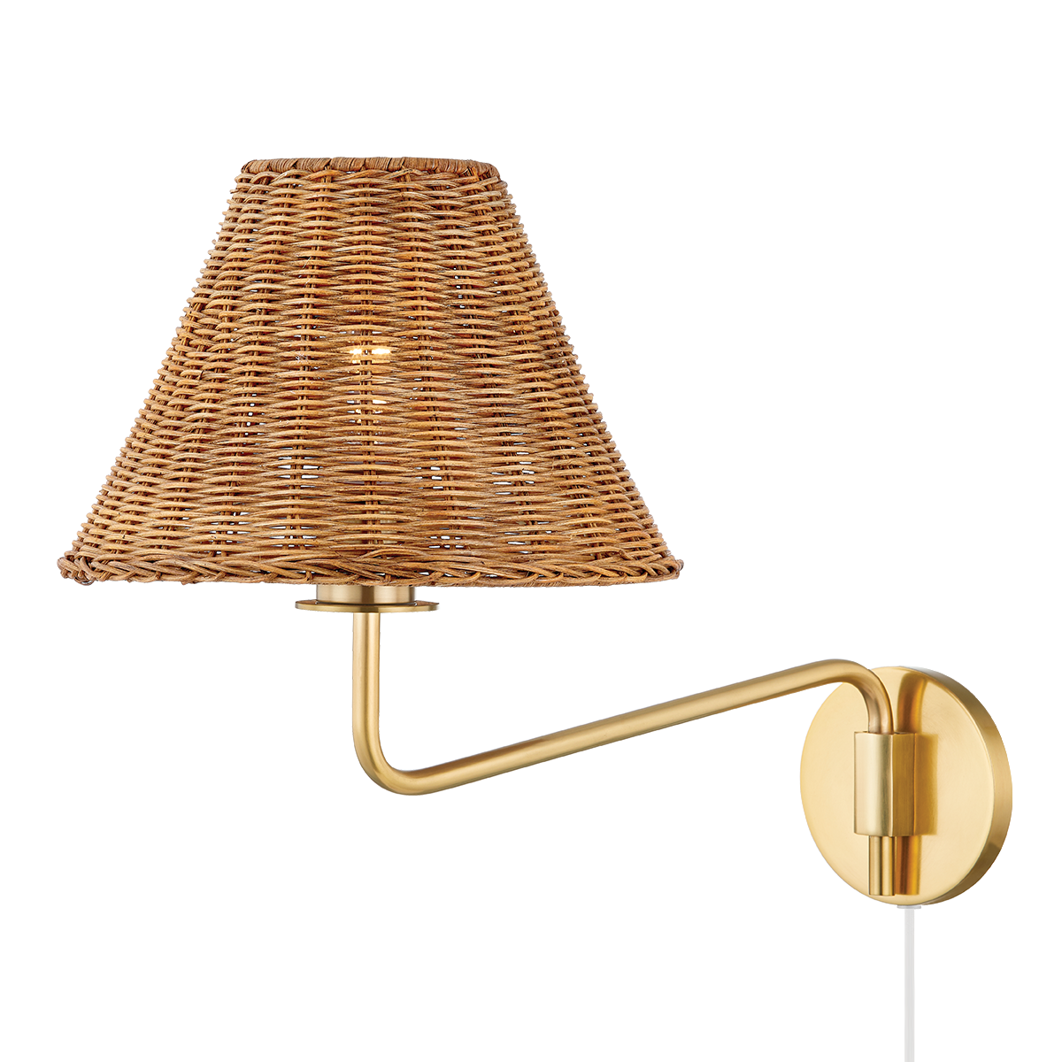 Mitzi Issa Aged Brass 13.5W x 13.5H Wall Sconce