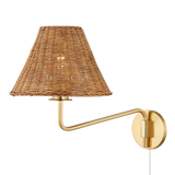 Mitzi Issa Aged Brass 13.5W x 13.5H Wall Sconce