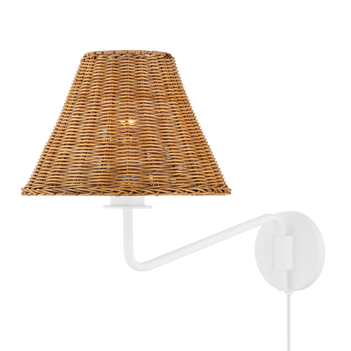 Mitzi Issa TEXTURED WHITE 10.5W x 13.5H Wall Sconce