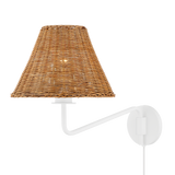 Mitzi Issa TEXTURED WHITE 10.5W x 13.5H Wall Sconce