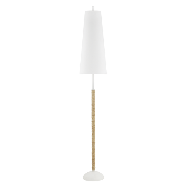 Mitzi Mariana TEXTURED WHITE 11W x 70H Floor Lamp