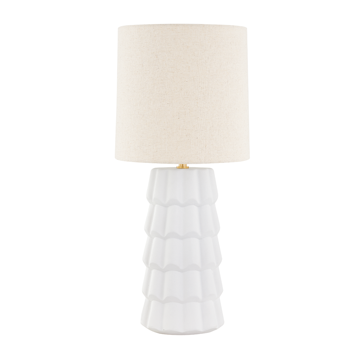 Mitzi Maisie Aged Brass 12.5W x 26.75H Table Lamp