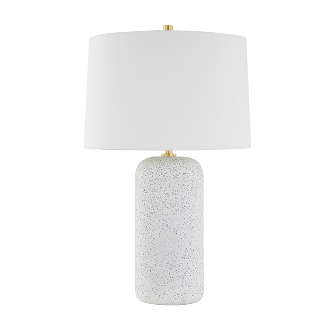 Mitzi Margaret Aged Brass 17W x 26.75H Table Lamp