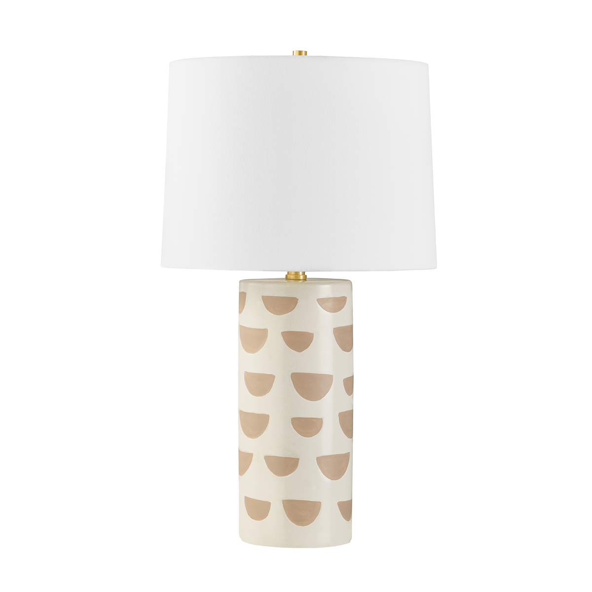 Mitzi Minnie Aged Brass 15W x 26.25H Table Lamp