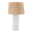 Mitzi Daniella Aged Brass 14W x 22.75H Table Lamp