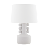 Mitzi Amalia Aged Brass 14.25W x 20.75H Table Lamp