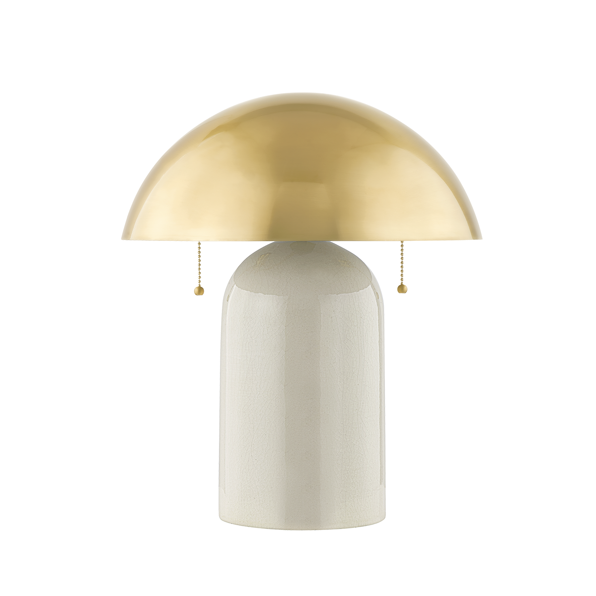 Mitzi Gaia Aged Brass 13.5W x 16.5H Table Lamp
