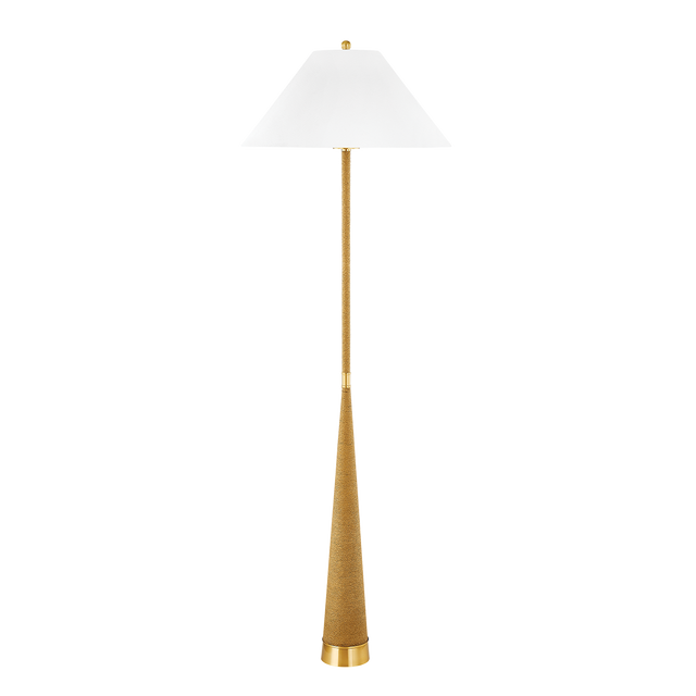 Mitzi INDIE Aged Brass 21W x 64H Floor Lamp