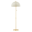 Mitzi MESHELLE Aged Brass 20.25W x 64.25H Floor Lamp