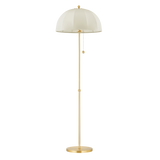 Mitzi MESHELLE Aged Brass 20.25W x 64.25H Floor Lamp