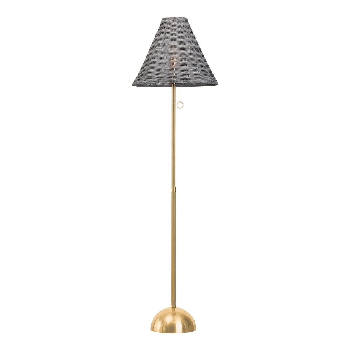 Mitzi DESTINY Aged Brass 18W x 66.5H Floor Lamp