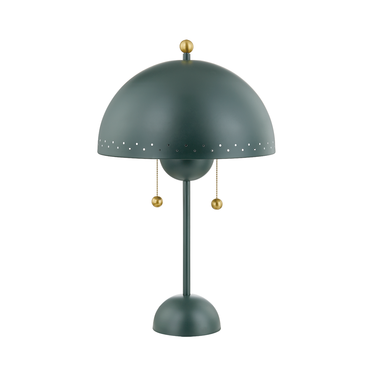 Mitzi Jojo Aged Brass/Soft Studio Green 15W x 25H Table Lamp