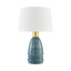 Mitzi Tenley Aged Brass/Ceramic Inchyra Blue 16.5W x 26H Table Lamp