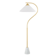 Mitzi BIANCA AGED BRASS 20W x 23L x 63H Floor Lamp