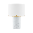 Mitzi RUMI AGED BRASS 10.75W x 16H Table Lamp