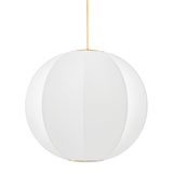 Hudson Valley Lighting Jupiter Aged Brass 28W x 28L x 24.75H Pendant