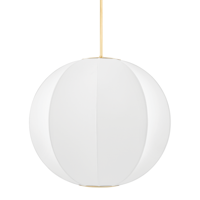Hudson Valley Lighting Jupiter Aged Brass 28W x 28L x 24.75H Pendant