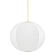 Hudson Valley Lighting Jupiter Aged Brass 19.75W x 19.75L x 17H Pendant