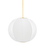 Hudson Valley Lighting Jupiter Aged Brass 19.75W x 19.75L x 17H Pendant