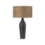 Hudson Valley Lighting WINGDALE AGED BRASS/CERAMIC BLACK ASH 17W x 17L x 29H Table Lamp