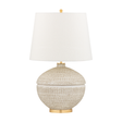 Hudson Valley Lighting Katonah Gold Leaf 15.5W x 15.5L x 23.75H Table Lamp