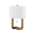 Hudson Valley Lighting Armonk Aged Brass 10.25W x 16.25L x 22.75H Table Lamp