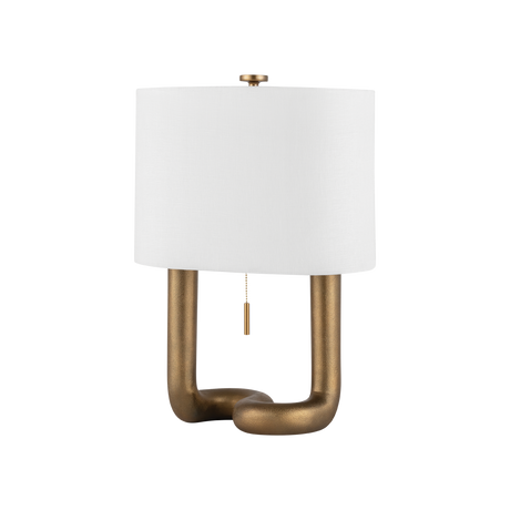 Hudson Valley Lighting Armonk Aged Brass 10.25W x 16.25L x 22.75H Table Lamp