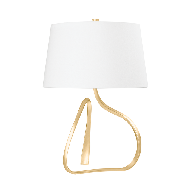 Hudson Valley Lighting Tharold Vintage Gold Leaf 18W x 18L x 26.25H Table Lamp