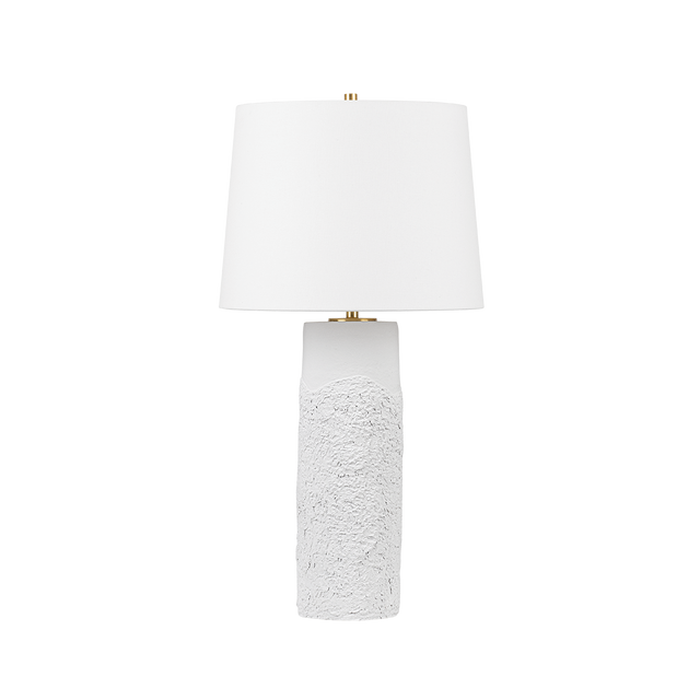 Hudson Valley Lighting TOLLAND AGED BRASS 16W x 16L x 31.25H Table Lamp
