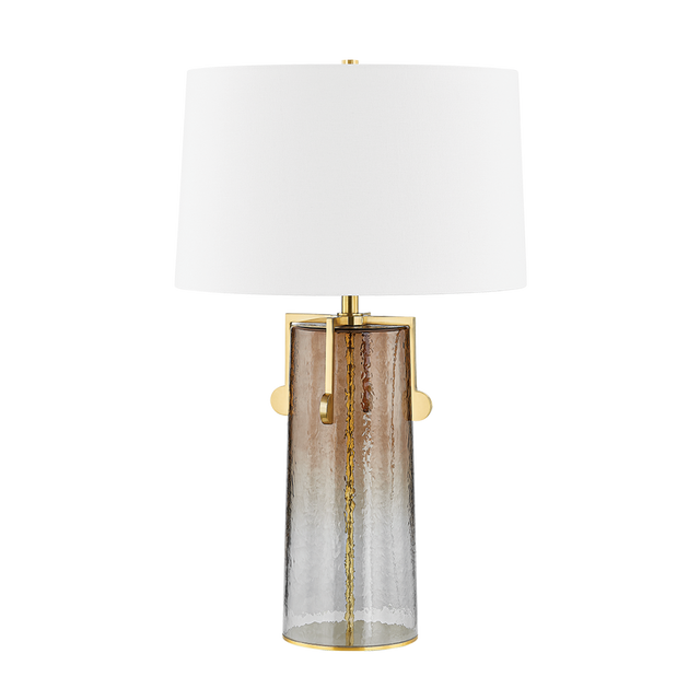 Hudson Valley Lighting WILDWOOD AGED BRASS 18W x 18L x 29.5H Table Lamp