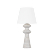 Hudson Valley Lighting STEINWAY AGED BRASS/CERAMIC SNOWBANK 18.5W x 18.5L x 37H Table Lamp