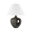 Hudson Valley Lighting AVENEL AGED BRASS/CERAMIC REACTIVE BRONZE 19W x 19L x 24H Table Lamp