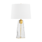 Hudson Valley Lighting MIDURA Aged Brass 16.5W x 16.5L x 27.75H Table Lamp