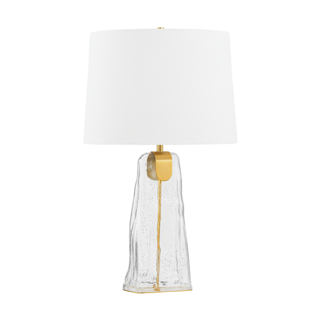Hudson Valley Lighting MIDURA Aged Brass 16.5W x 16.5L x 27.75H Table Lamp