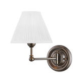 Hudson Valley Lighting Classic No.1 Distressed Bronze 7.5W x 7.5L x 10.5H Wall Sconce