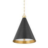 Hudson Valley Lighting Osterley Aged/antique Distressed Bronze 15W x 15L x 19H Pendant