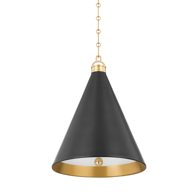 Hudson Valley Lighting Osterley Aged/antique Distressed Bronze 15W x 15L x 19H Pendant