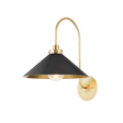 Hudson Valley Lighting Clivedon AGED BRASS/DISTRESSED BRONZE 12W x 12L x 16H Wall Sconce