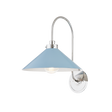 Hudson Valley Lighting Clivedon Polished Nickel/blue Bird 12W x 12L x 16H Wall Sconce