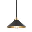 Hudson Valley Lighting Clivedon AGED BRASS/DISTRESSED BRONZE 12W x 12L x 6.5H Pendant