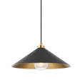 Hudson Valley Lighting Clivedon AGED BRASS/DISTRESSED BRONZE 20W x 20L x 8.5H Pendant