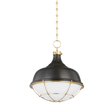 Hudson Valley Lighting Holkham AGED BRASS/DISTRESSED BRONZE 18W x 18L x 20.5H Pendant