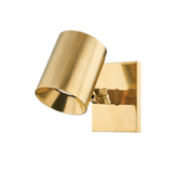 Hudson Valley Lighting Highgrove Aged Brass 4.75W x 4.75L x 5.75H Wall Sconce