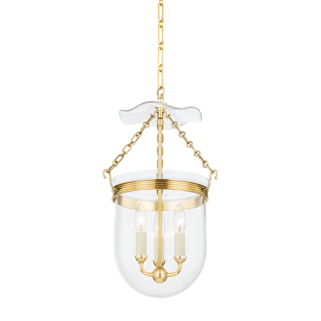 Hudson Valley Lighting Rousham Aged Brass 12.75W x 12.75L x 20.75H Candleholder