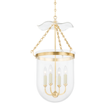 Hudson Valley Lighting Rousham Aged Brass 15.75W x 15.75L x 28H Candleholder