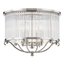 Hudson Valley Lighting Glass No.1 Polished Nickel 19W x 19L x 12.75H Semi-Flush Mount